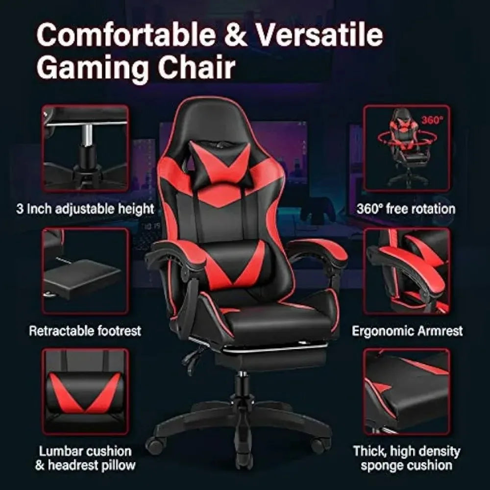 Adjustable gaming chair